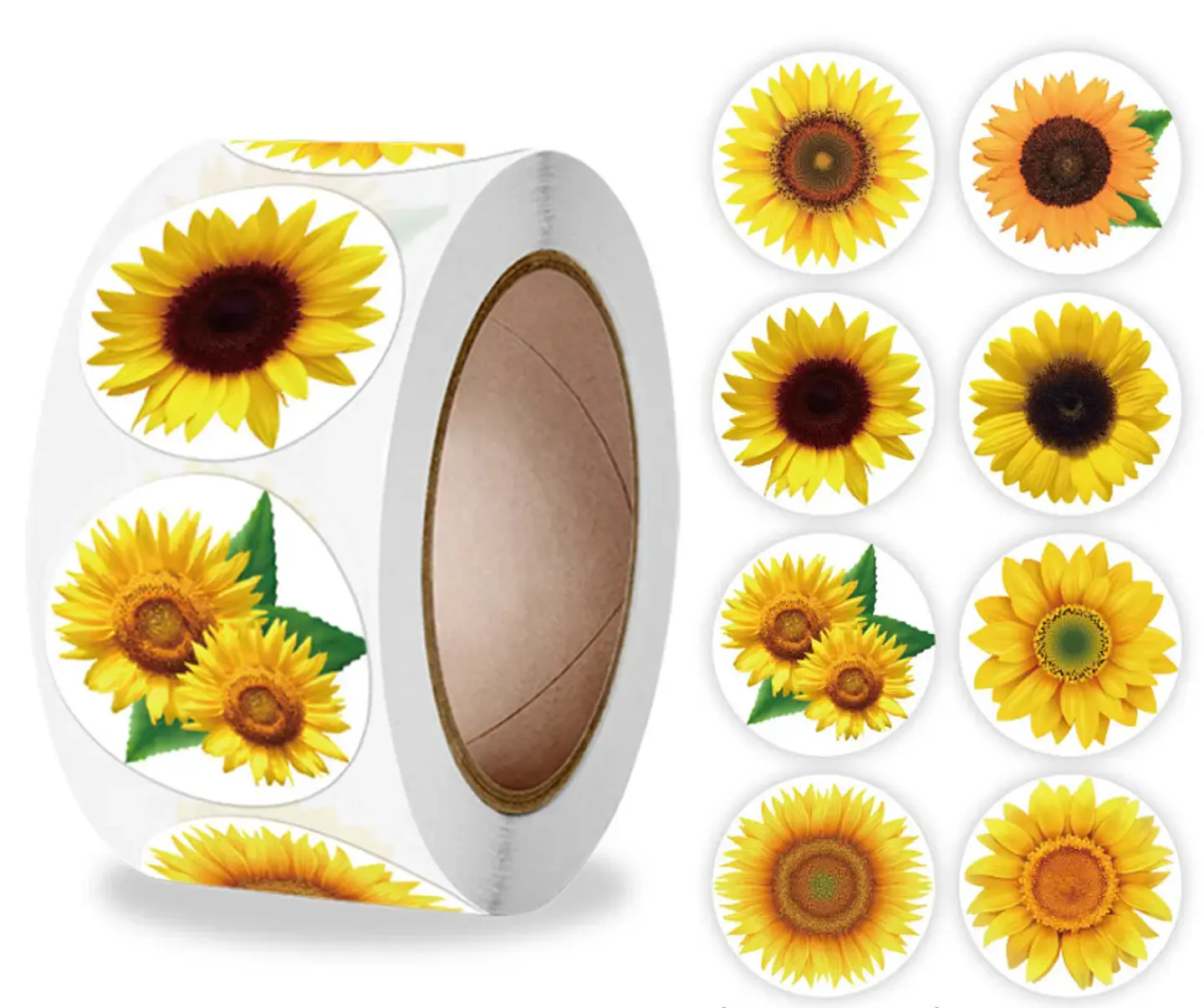 50 Stickers - Girasol 1