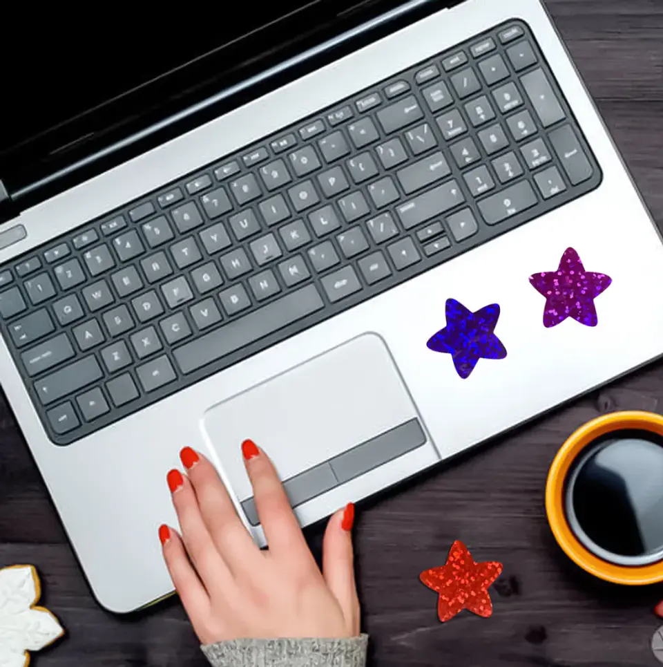 50 Stickers - Estrellas 01 espaciales 4