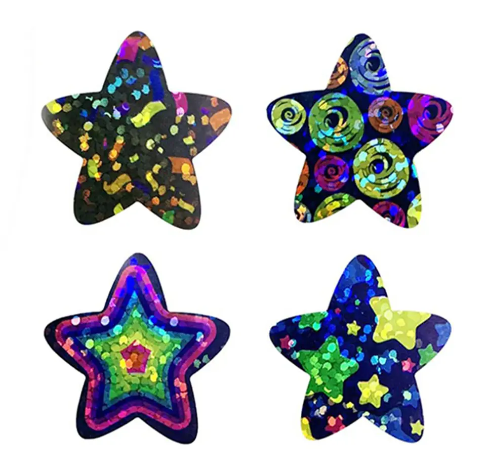 50 Stickers - Estrellas 01 espaciales 3