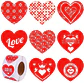 50 Stickers - Corazon 01 - Miniatura 3