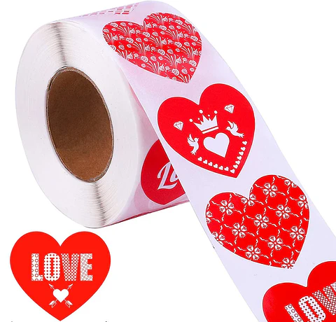 50 Stickers - Corazon 01
