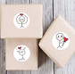 50 Stickers - Monitos - Miniatura 6