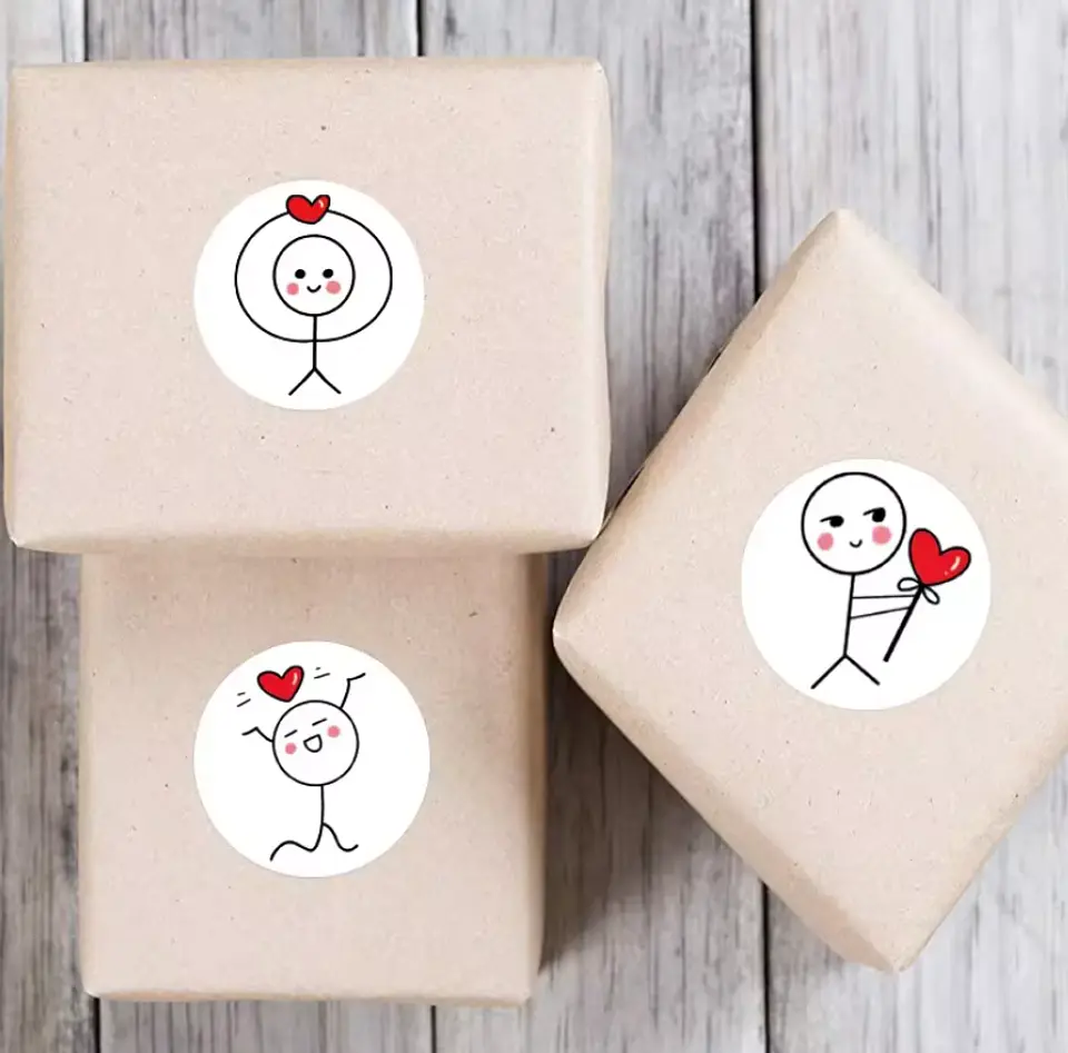 50 Stickers - Monitos 6