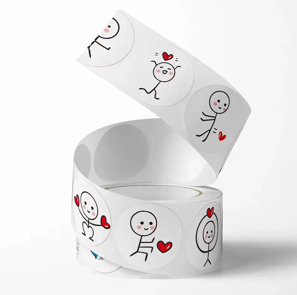 50 Stickers - Monitos 3