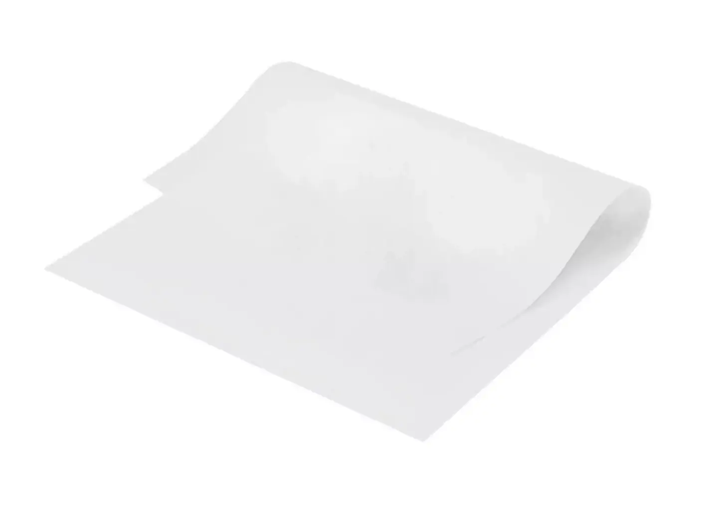 Papel Antigrasa Blanco - 37,5 x 25 cm  - 100 unidades 1