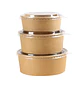 Bowl Kraft con Tapa Transparente - 500 cc - 25 u. - Miniatura 2