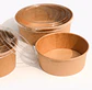 Bowl Kraft con Tapa Transparente - 1000 cc - 25u - Miniatura 4