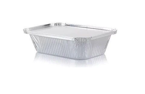 Bandeja de Aluminio con Tapa C-18L - Paquete de 20 Unidades