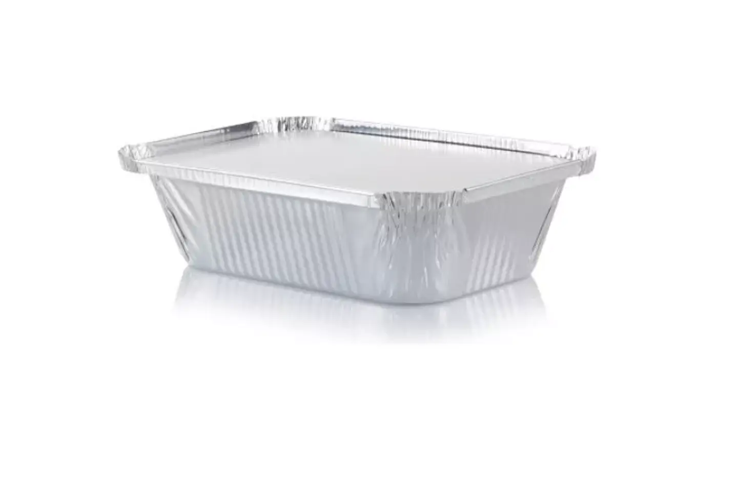 Bandeja de Aluminio con Tapa C-18L - Paquete de 20 Unidades 1