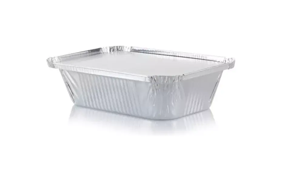 Bandeja de Aluminio con Tapa C-18L - Paquete de 20 Unidades 1