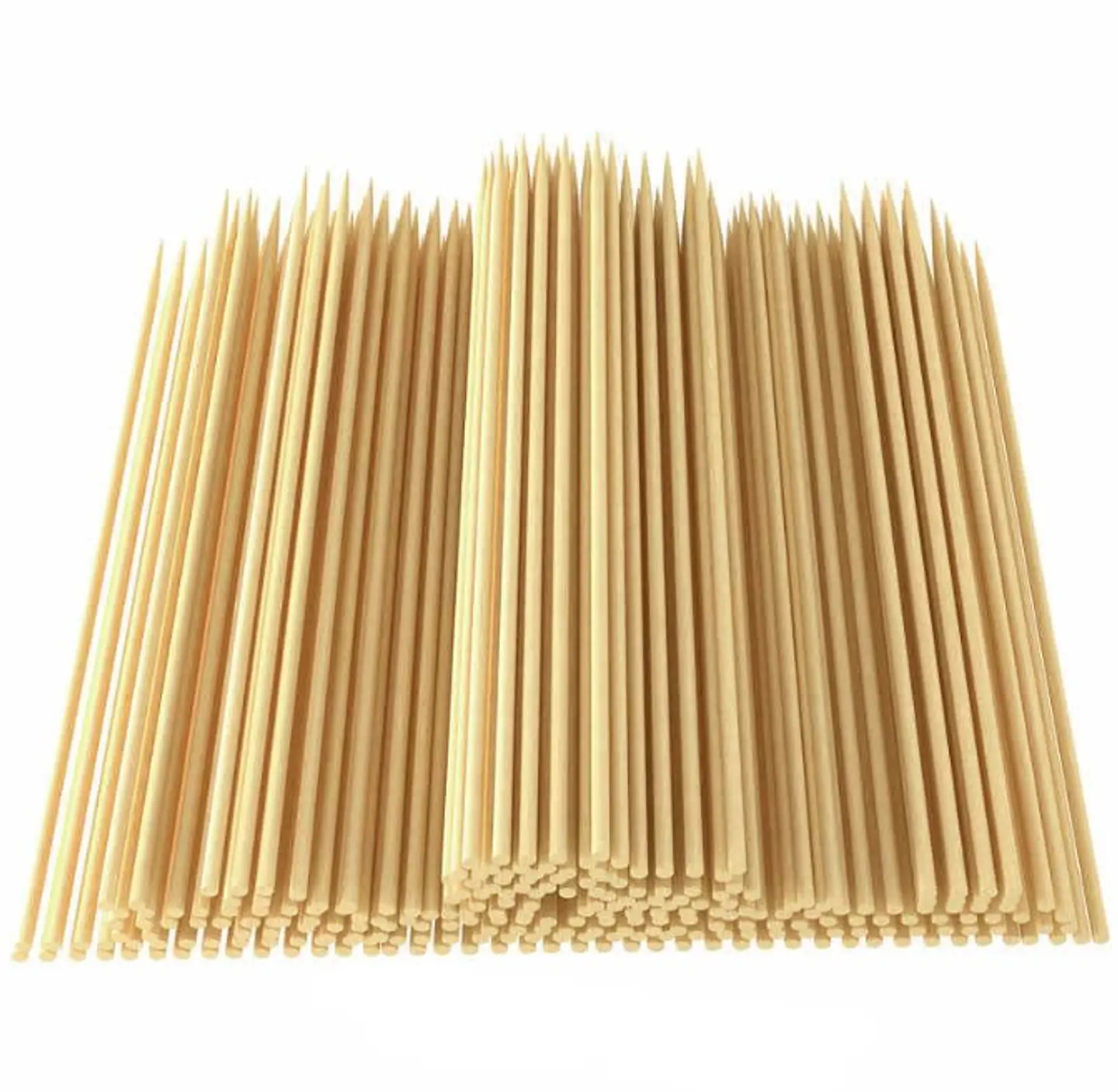 Palitos para Brochetas - 4.0 mm x 40 cm - 100 Unidades  4