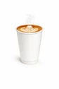 Vaso Kraft 8 oz Blanco - Té/Café - Paquete de 50 Unidades (sin tapa) - Miniatura 2