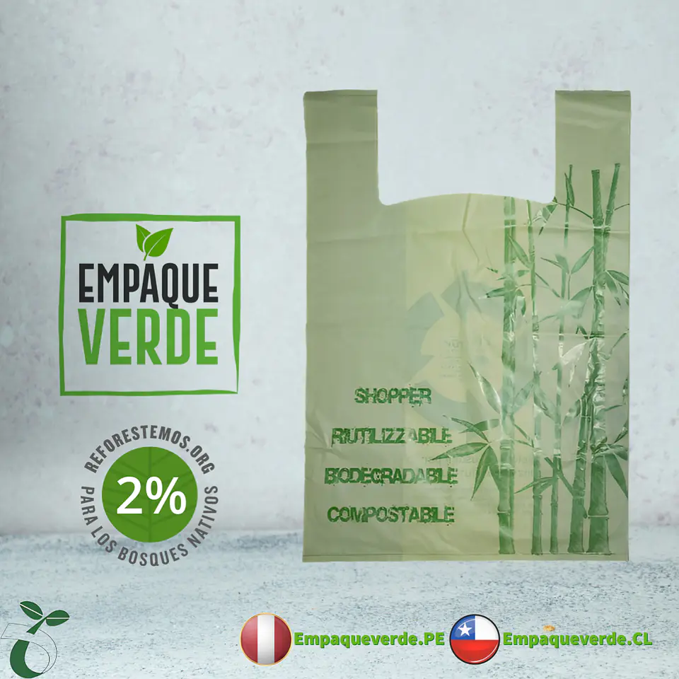 Bolsa camiseta verde 1