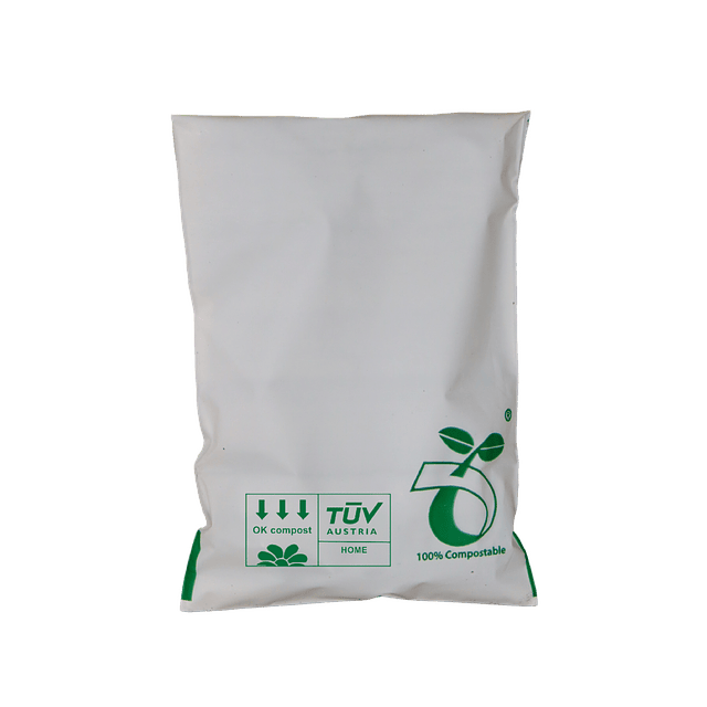 Bolsa compostable de envio - Blanca 