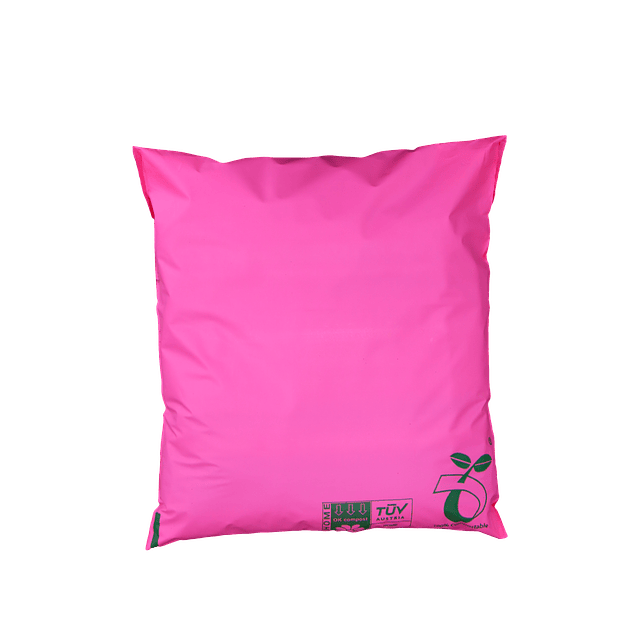 Bolsa compostable de envio - Rosa sin diseño 