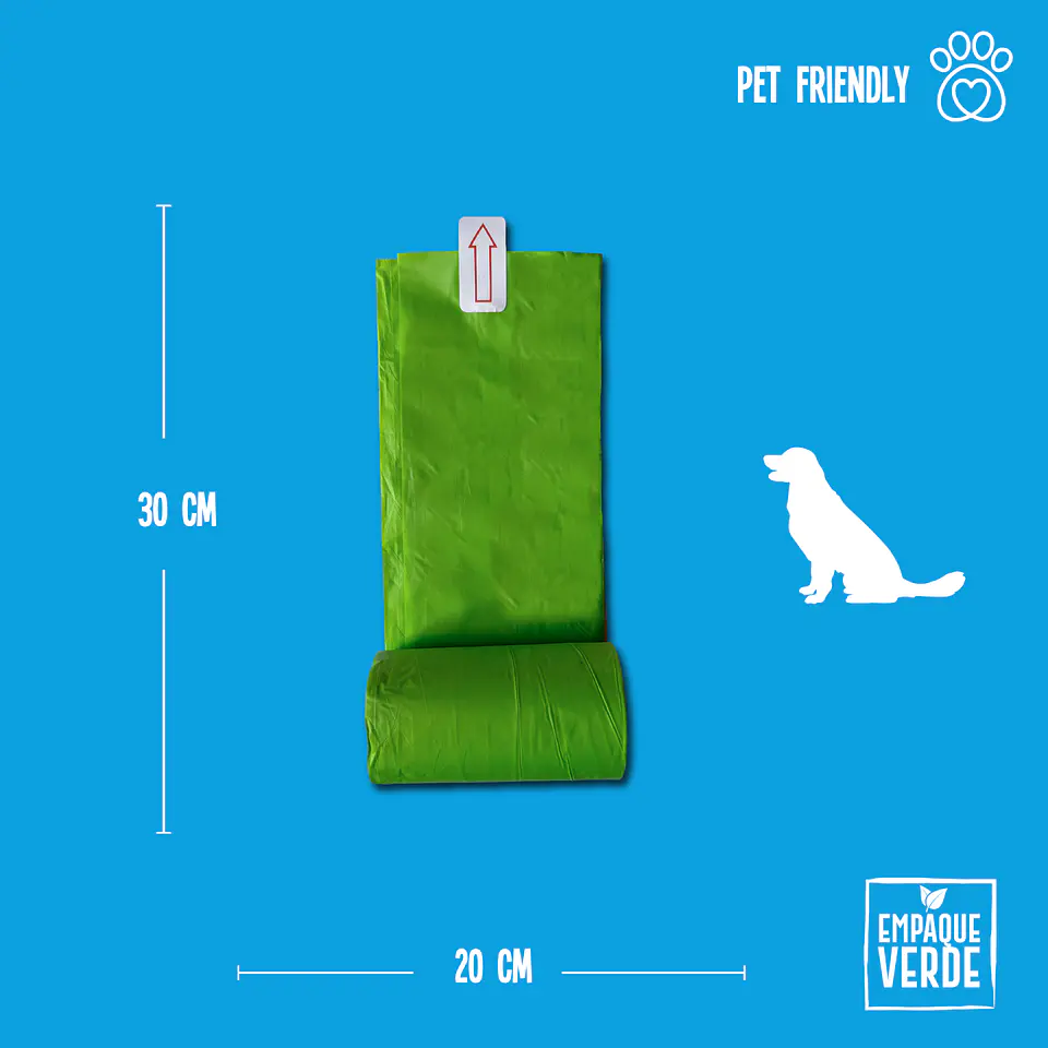Bolsa Compostable Para Residuos De Mascotas 2