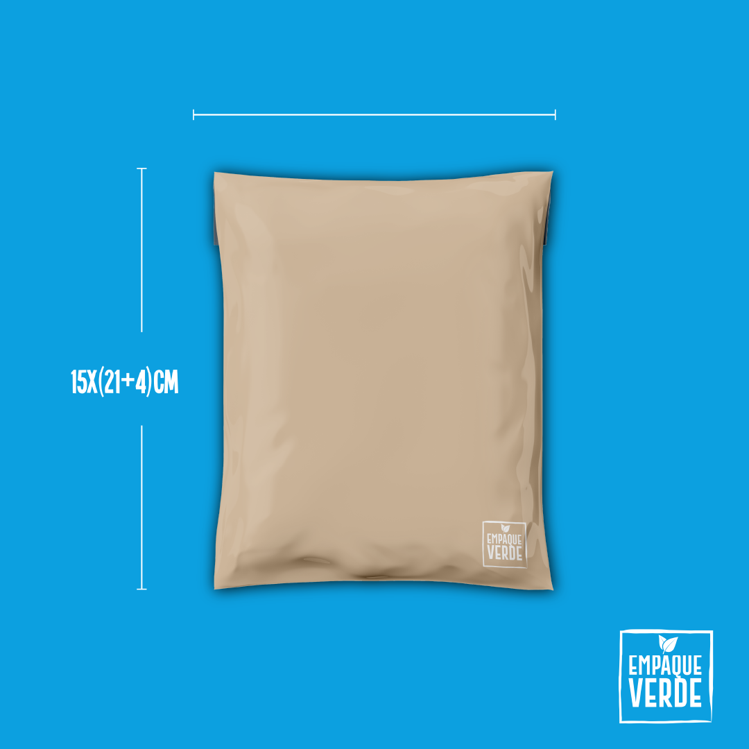 Bolsa Compostable De Envío - Beige GENERICA