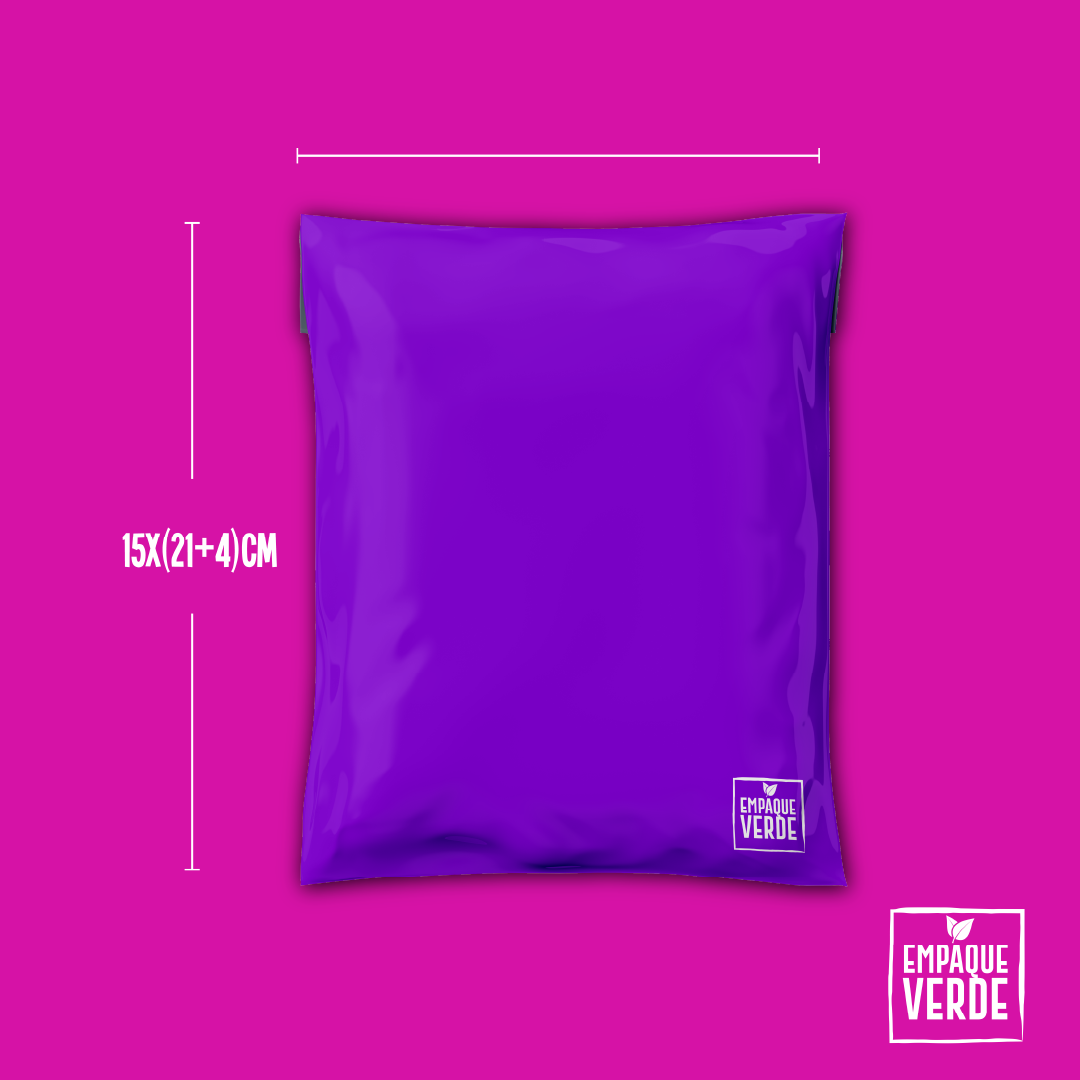 Bolsa Compostable De Envío - Morada GENERICA