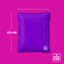 Bolsa compostable de envio - Morado