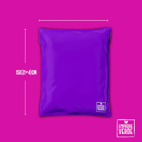 Bolsa Compostable De Envío - Morada GENERICA