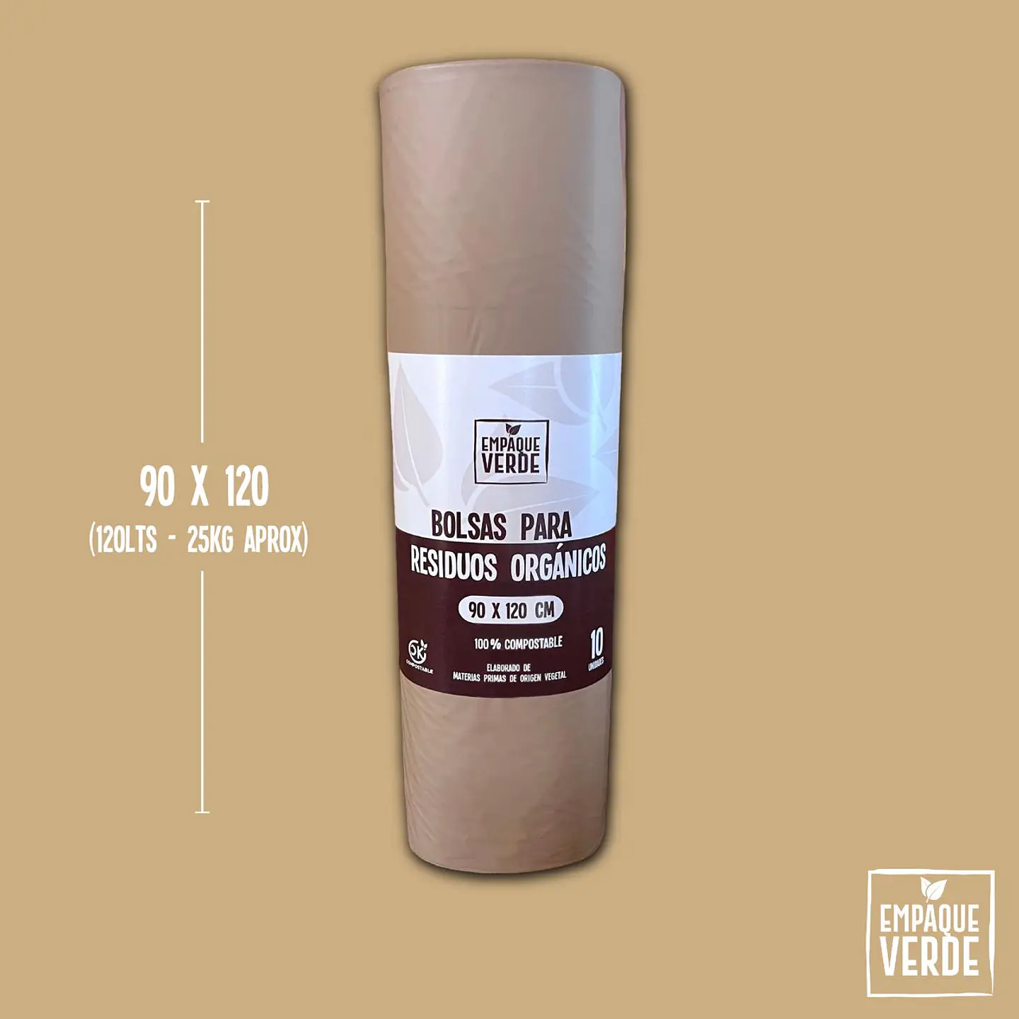 Bolsa Compostable Para Residuos Orgánicos  3