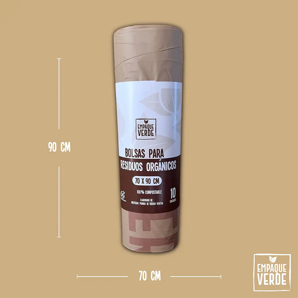 Saco compostável para resíduos orgânicos 2
