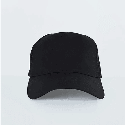 Gorra negra de demostración