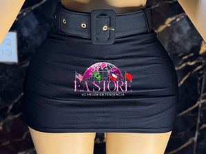 FALDA CON CINTURÓN🇧🇷