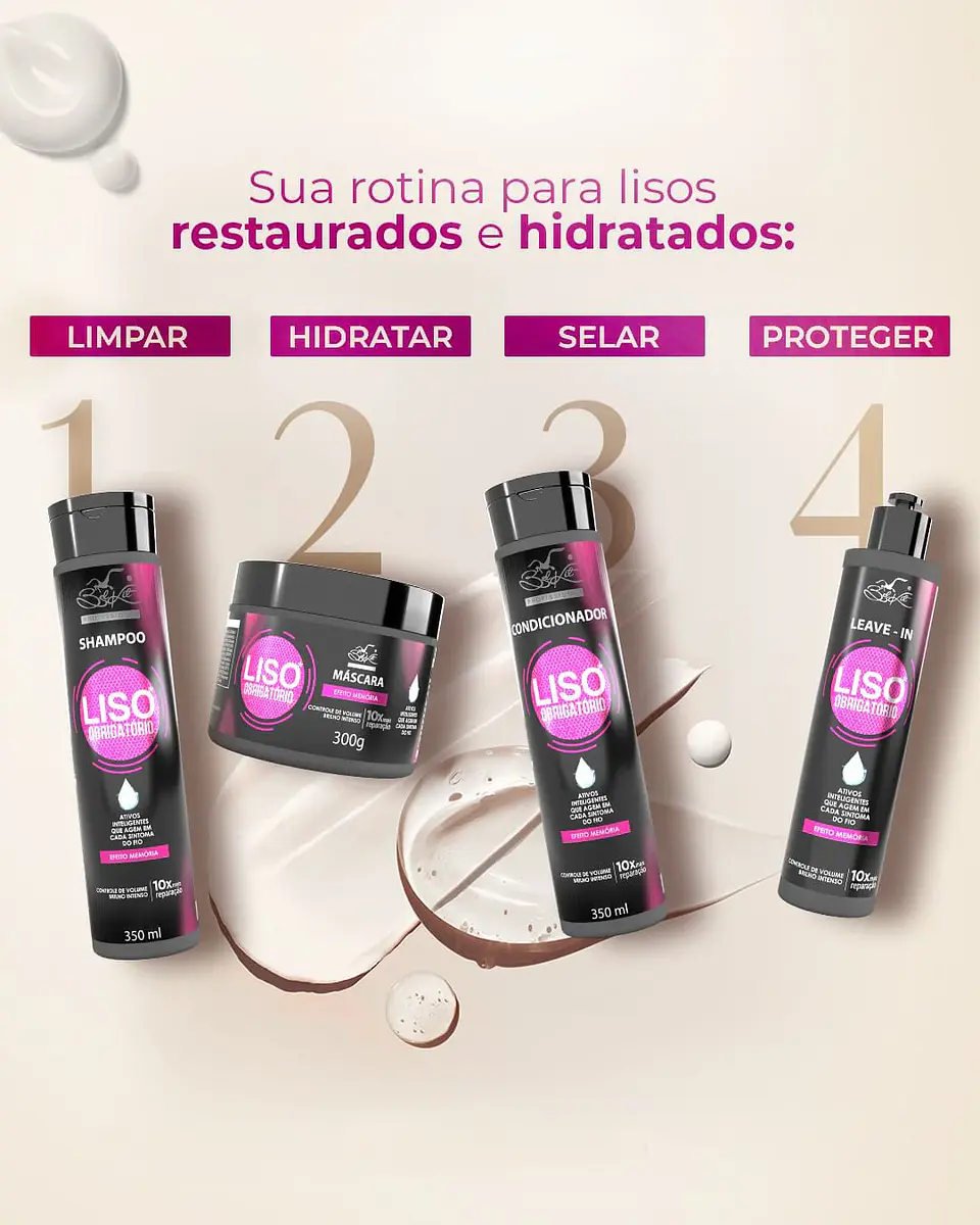 Liso Obrigatorio Kit Home Care 3