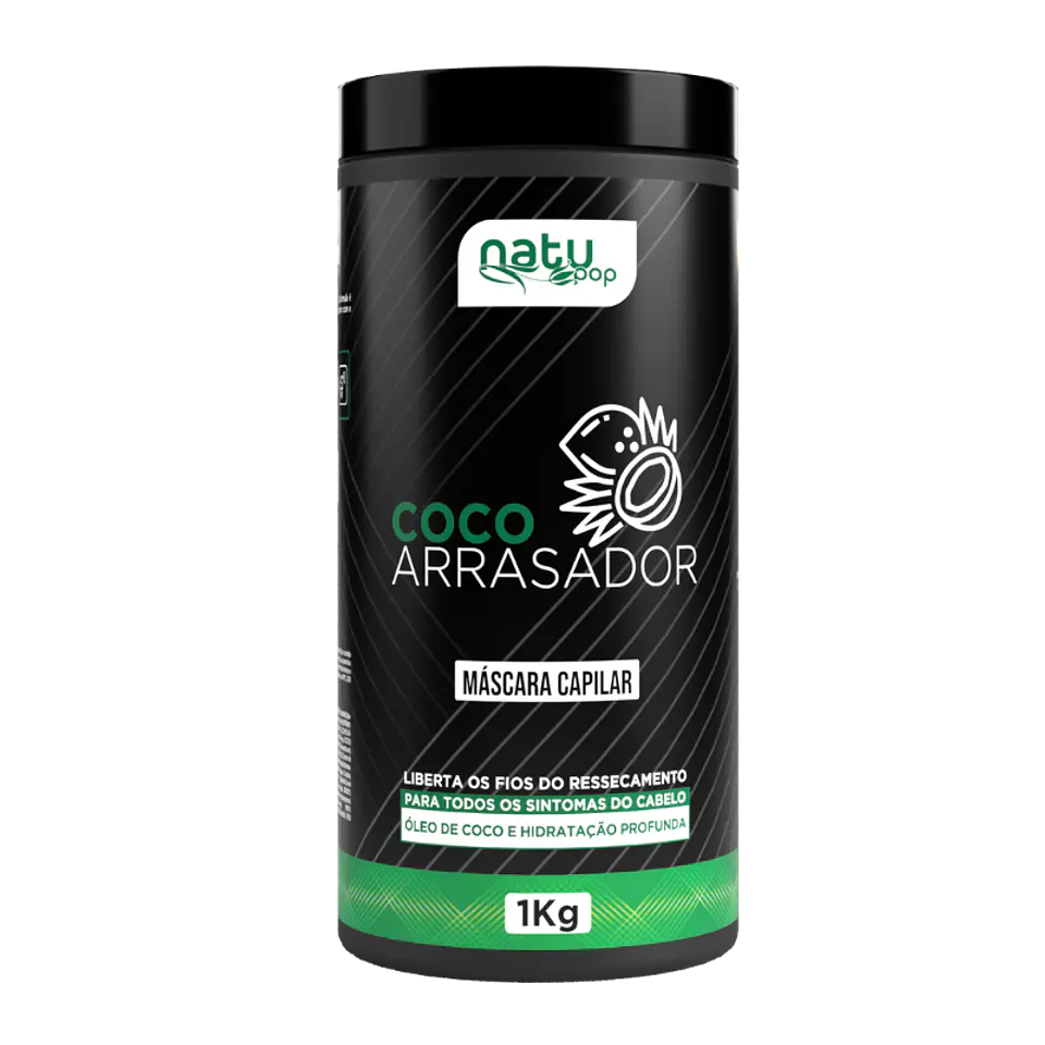 Natupop Máscara Capilar Coco Arrasador 1