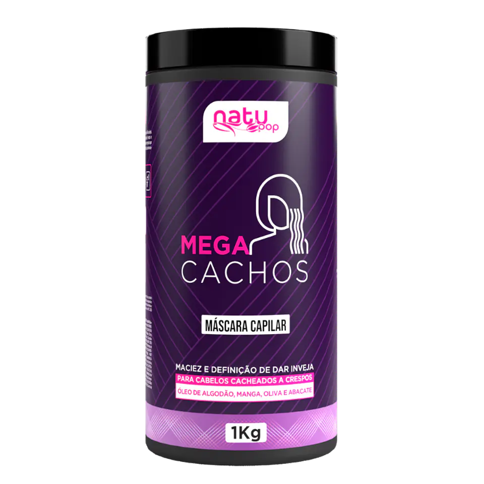 Natupop Máscara Capilar Mega Cachos 1
