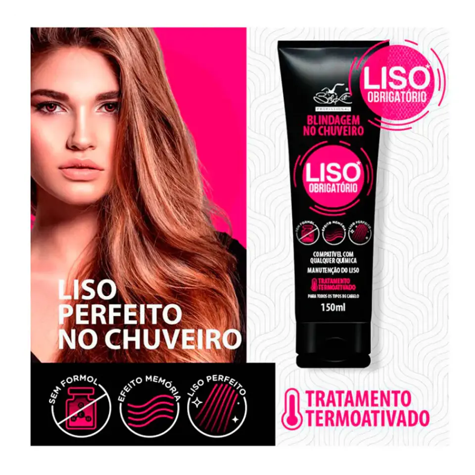 Liso Obrigatorio Máscara Alisante Blindagem No Chuveiro – Alisado progresivo en casa 4