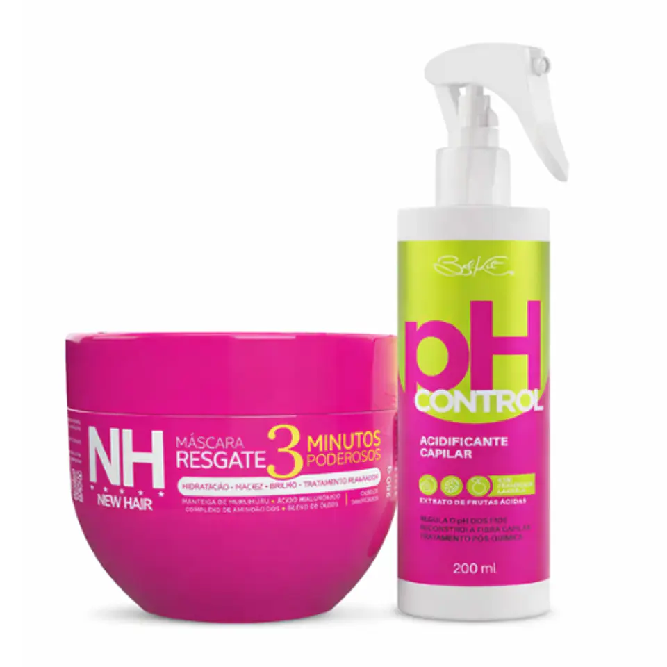 ✨💧 Pack Reparación + pH Control Belkit & New Hair 1