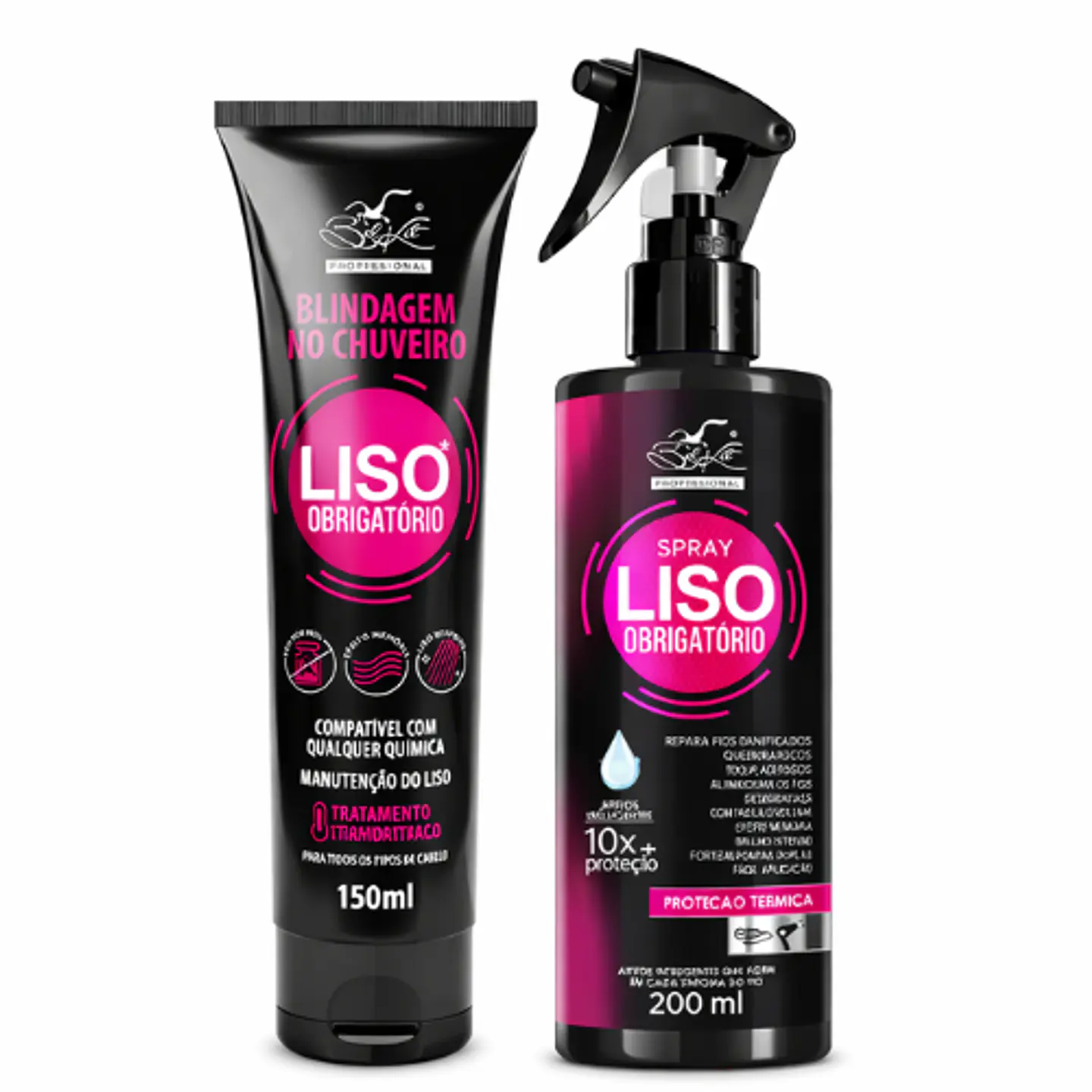✨💁‍♀️ Pack Liso Perfecto Belkit – Blindaje + Spray Finalizador 1