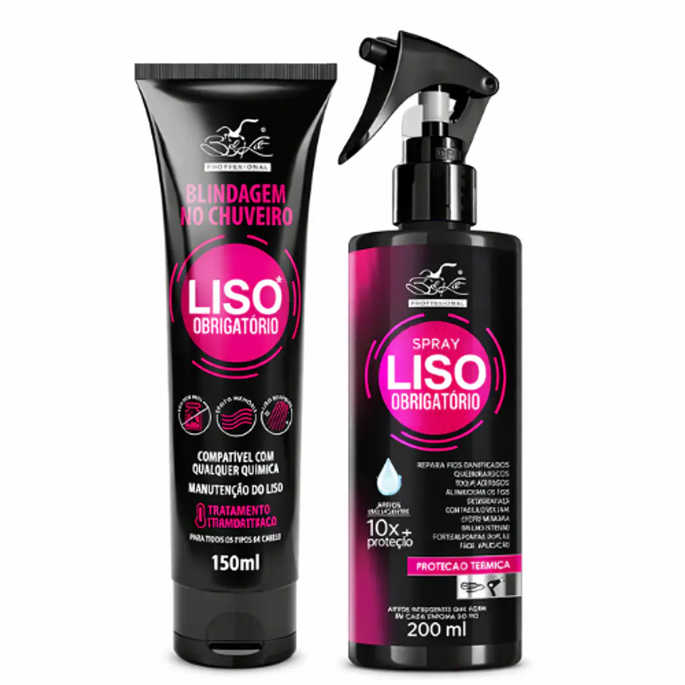 ✨💁‍♀️ Pack Liso Perfecto Belkit – Blindaje + Spray Finalizador 1