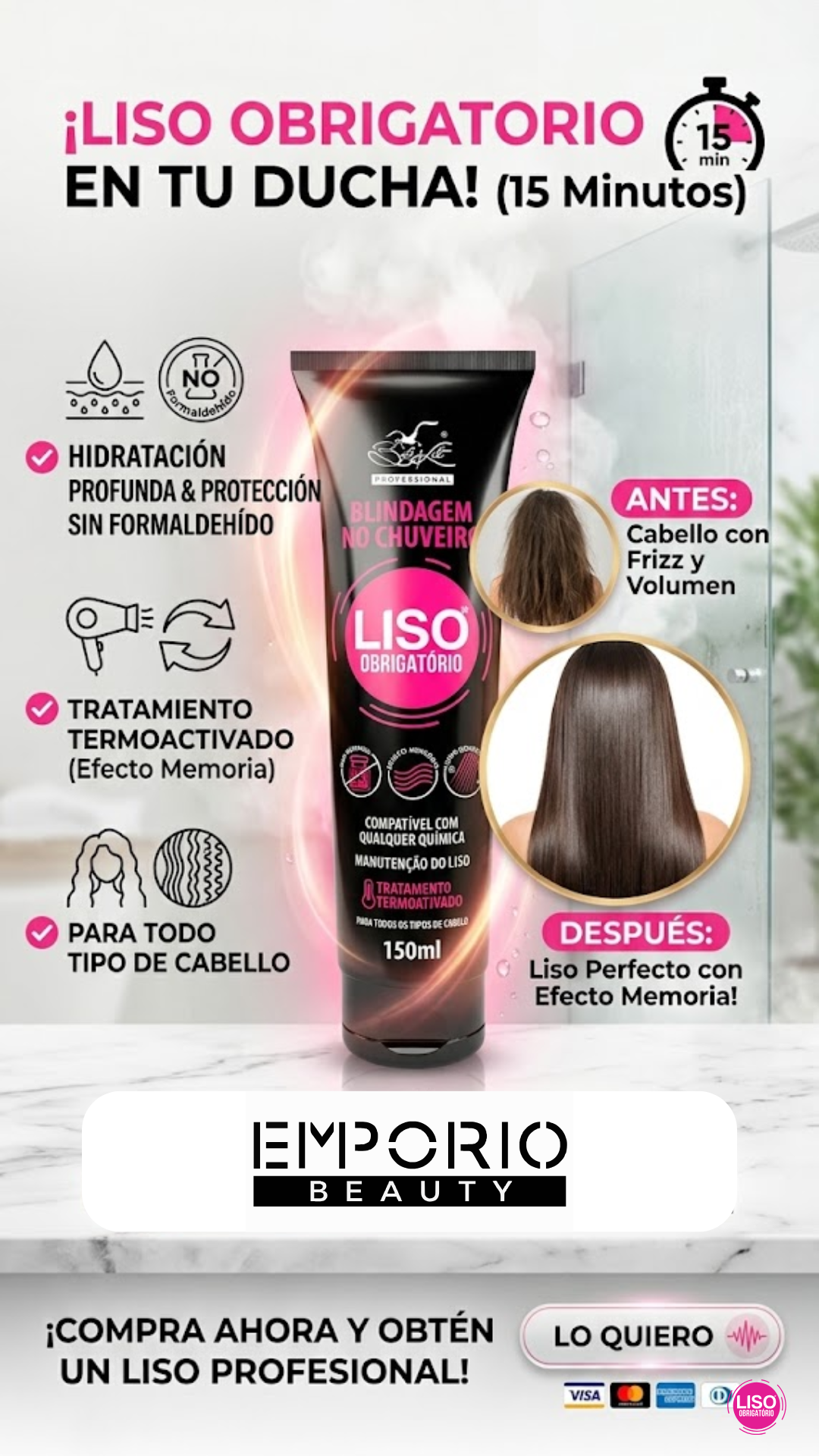 ¿Por qué el pelo se pone con frizz apenas hay humedad? ✨