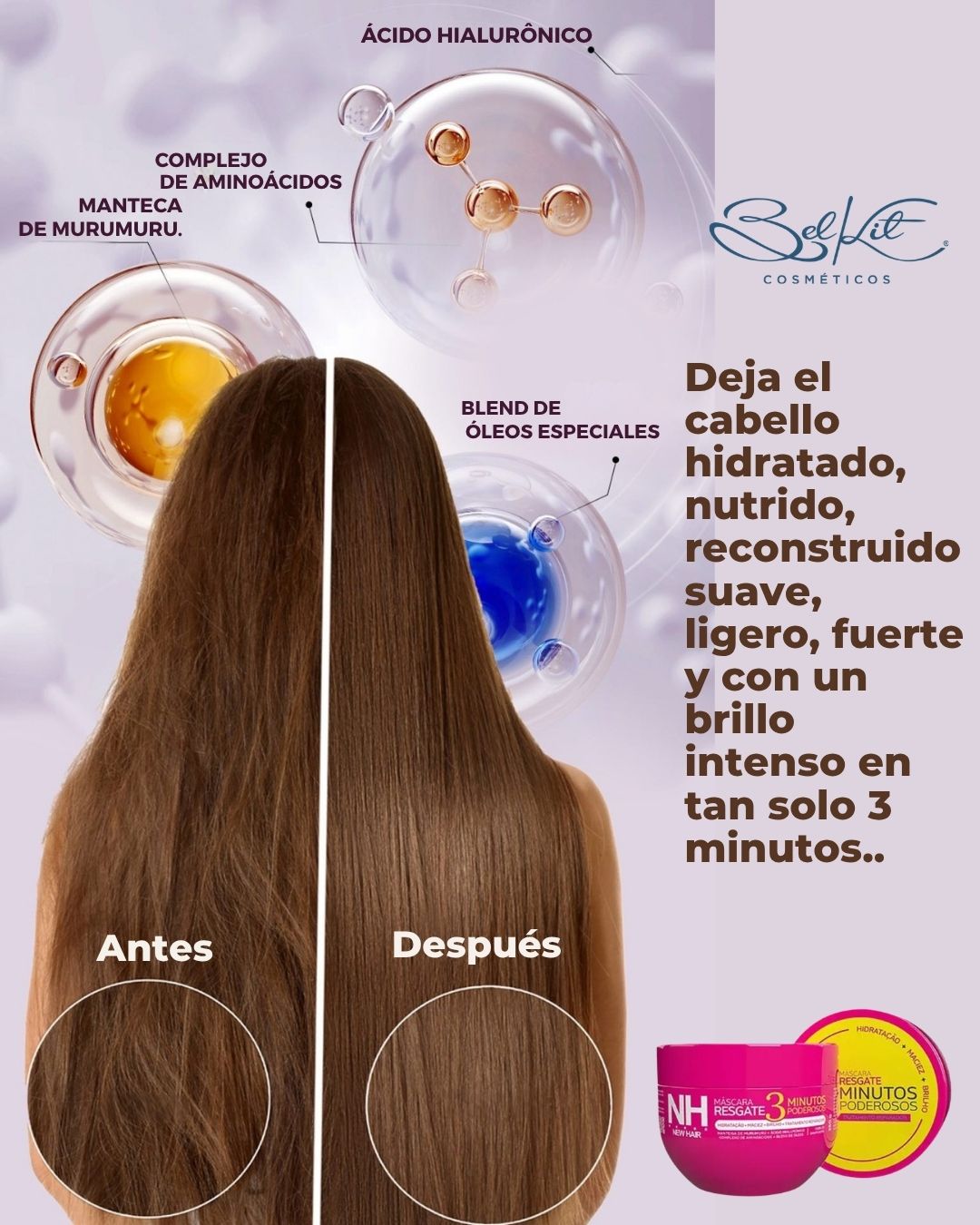 ¿Por qué el pelo se siente seco aunque uses mascarilla? ✨