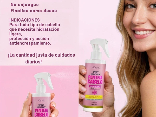 El tip para que peinar el cabello no termine en quiebre ✨
