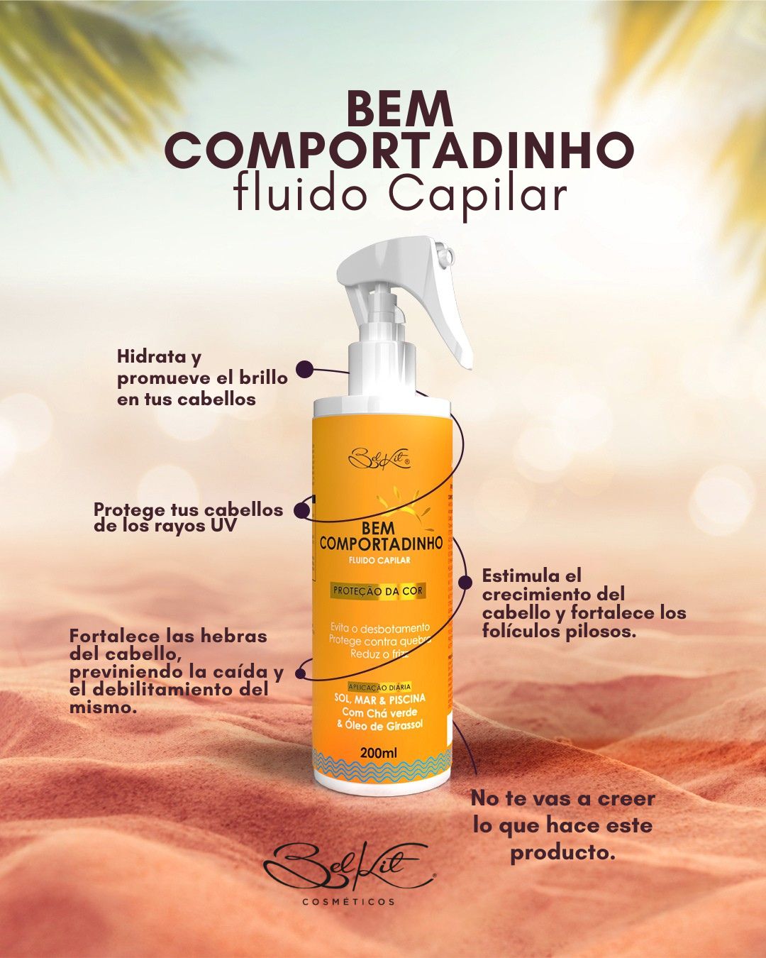 El tip para que el sol y la piscina no maltraten tanto el pelo ✨
