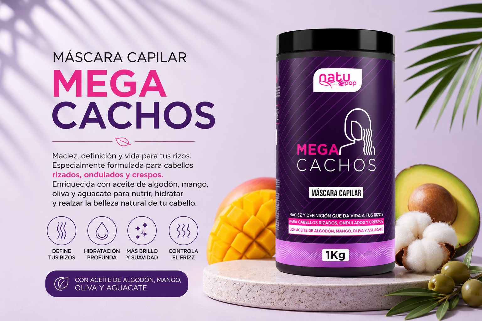 ¿Por qué los rizos a veces se ven secos aunque uses crema? ✨
