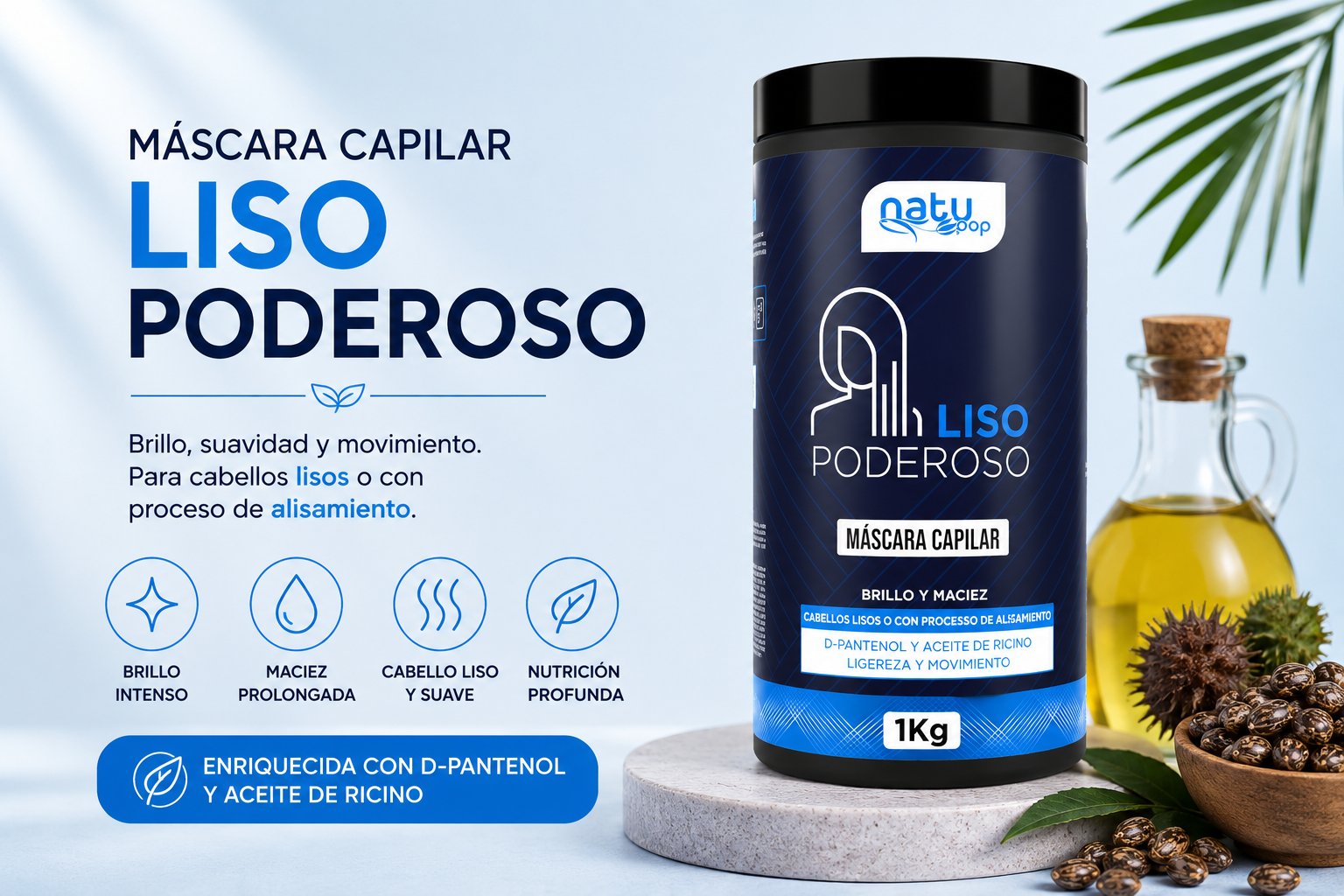 ¿Por qué el pelo liso a veces igual se ve con frizz o sin movimiento? ✨