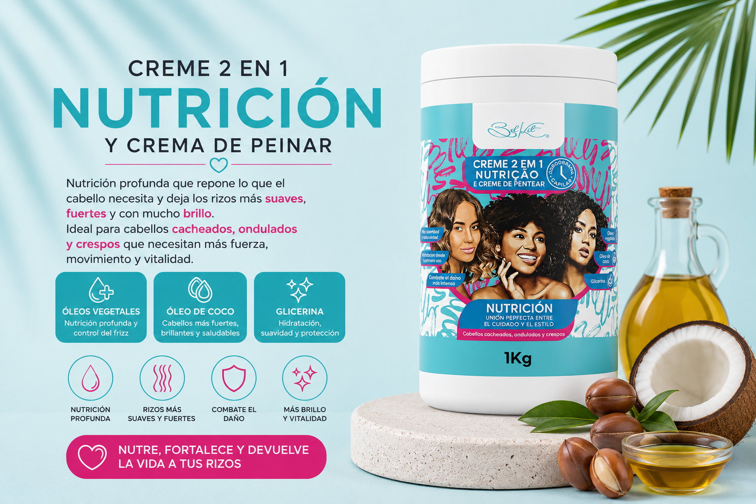 ¿Por qué el cabello se sigue viendo seco aunque uses crema? ✨