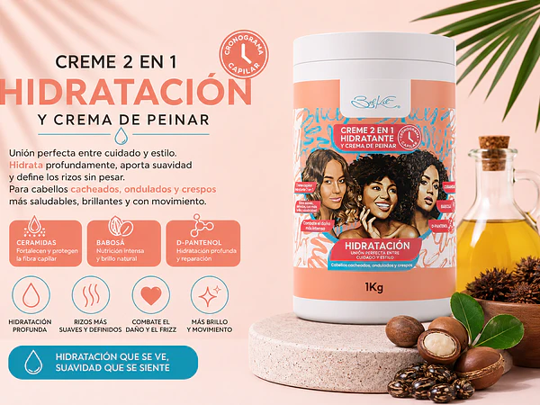 ¿Por qué los rizos a veces se sienten secos aunque uses crema? ✨