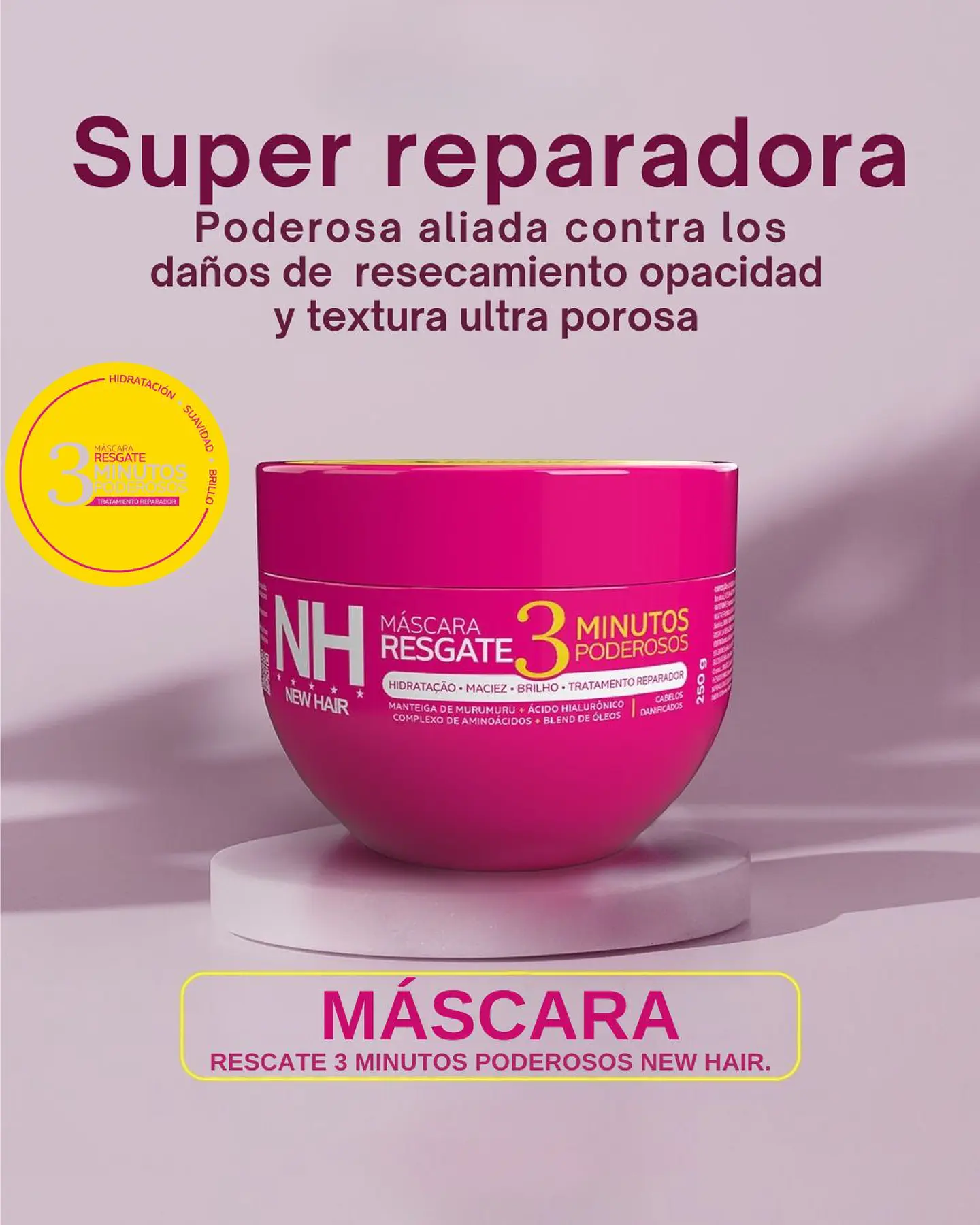 NH Máscara Rescate 3 Minutos Poderosos – Repara en 3 minutos visiblemente 2