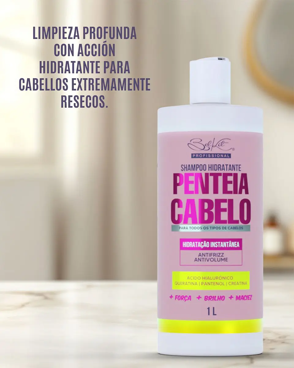 Penteia Cabelo Kit Professional – Sistema completo para cabello sin nudos 6