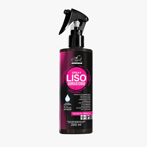 Liso Obrigatorio Spray 200 ml – Finalizador que sella y da brillo