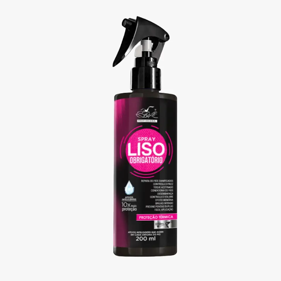 Liso Obrigatorio Spray 200 ml – Finalizador que sella y da brillo 1