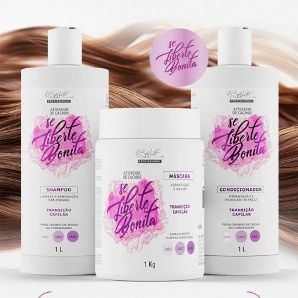 Se Liberte Bonita Kit Professional – Sistema completo profesional para rizos 5