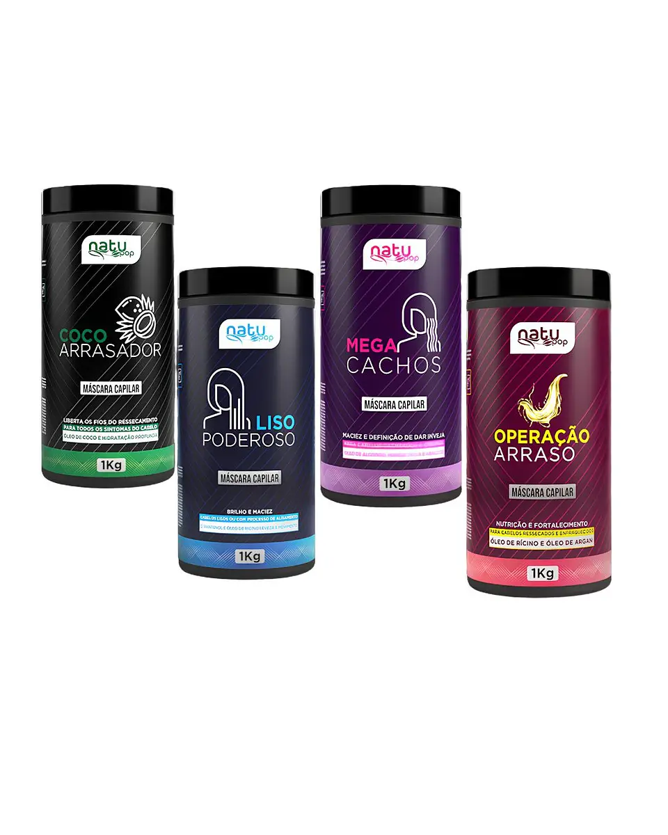 Pack Reventa Natupop – Kit de 4 máscaras para venta o regalo 1