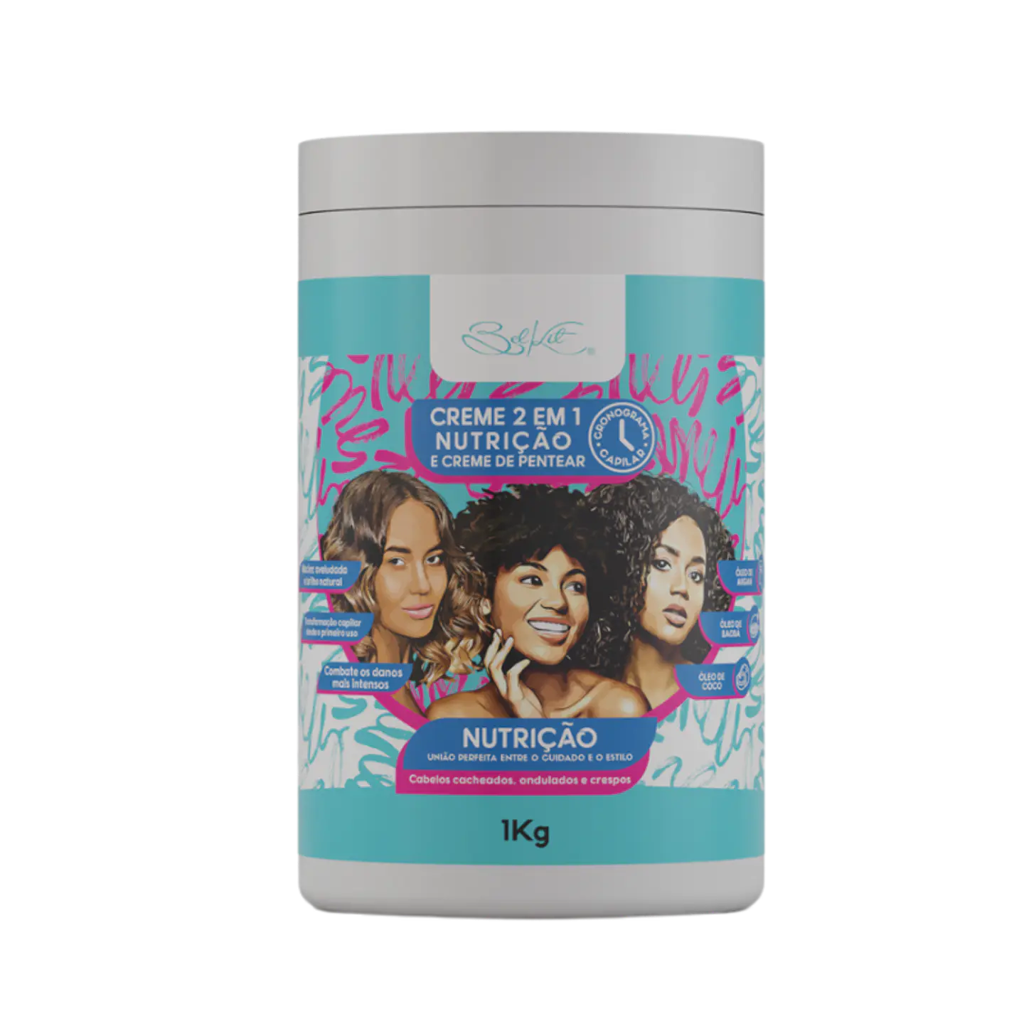 Dúo Máscara 1 kg + Creme 2 en 1 (a elección) 2